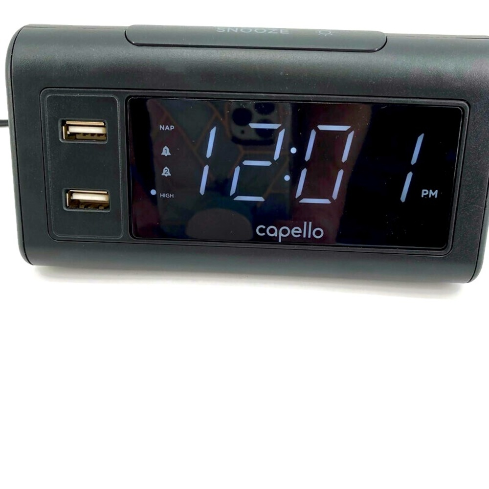 Capellini Double Charge Alarm Clock Model CA-20A
